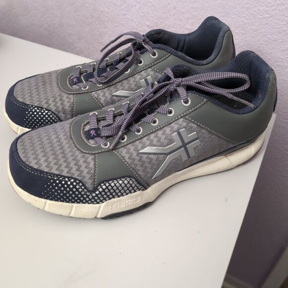 Kuru Quantum Shoes Womens Size 10 Gray  Walking Comfort Sneakers - Picture 2 of 9